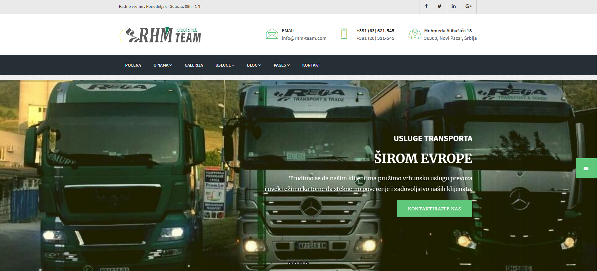 Pušten u rad novi site